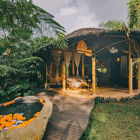 Hideout Eco Bamboo House Bali Selat Exterior foto